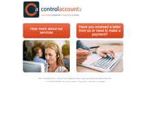 Tablet Screenshot of controlaccount.com